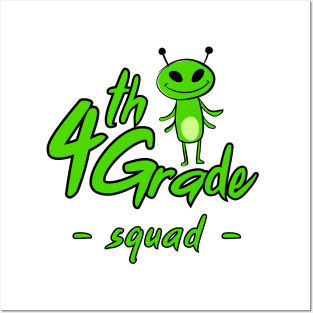 forth grade squad alien Posters and Art